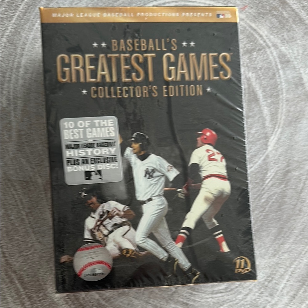 Baseball's Greatest Games Collector's Edition DVD